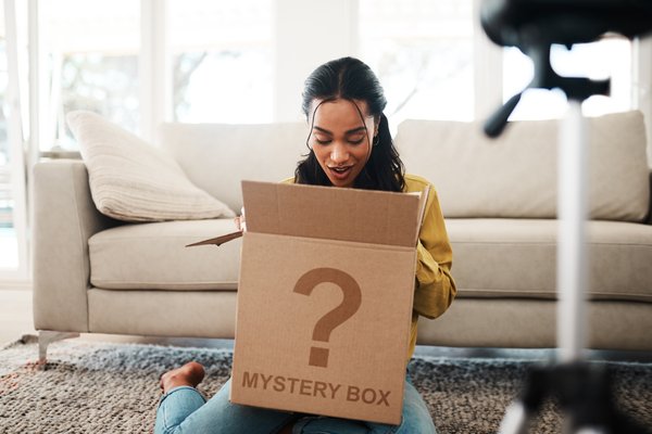 Experience fashion surprises with a clothing mystery box